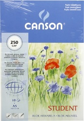 Blok do akwareli a5 10 arkuszy 