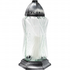 Znicz Amikus z179 szklany 37cm48h 