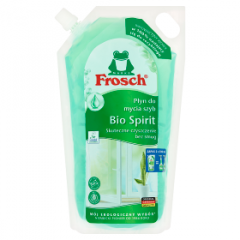 FROSCH Bio Spirit Płyn do mycia szyb - zapas w worku 1000 ml