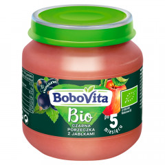 BoboVita Deserek Bio Czarna porzeczka z jabłkami po 5 miesiącu 125g