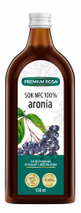 Premium Rosa Sok NFC 100 % aronia 500 ml