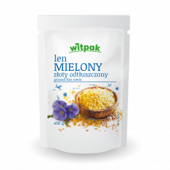 Len Witpak mielony złoty odtłuszczony 