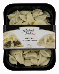 Pierogi Kuchnia Polki ze szpinakiem 
