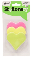 Karteczki memo neonowe 
