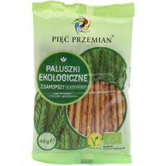 Paluszki Pięć Przemian eko z samopszy pełnoziarniste 