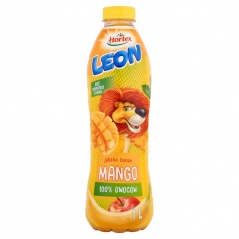 Hortex Leon Jabłko banan mango Koktajl owocowy butelka aPet 1 l