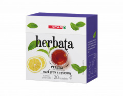 Spar herbata piramidka Earl Grey z cytryną 