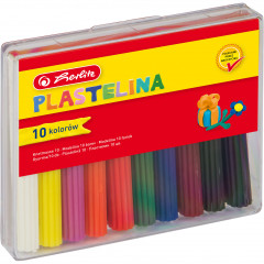Plastelina 10 kolorów Herlitz