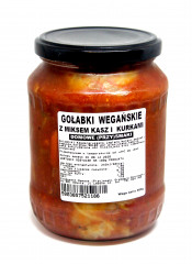 Gołąbki  "Domowe przysmaki z kurkami wegetariańskie " 