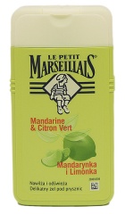 J&J Le Petit Marseillais żel pod prysznic mandarynka/limonka 250 ml