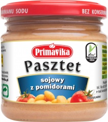 Pasztet sojowy z  pomidorami 