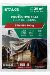 Folia ochronna Stalco 4x5m super gruba 900g 