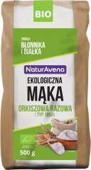 Mąka naturavena orkiszowa razowa typ 1850 bio 500g 