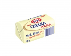 Mlekovita Masło Ekstra Mini Osełka 82% tł. 100g