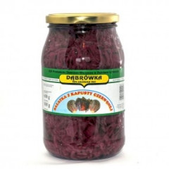 Kapusta czerwona konserwowa 