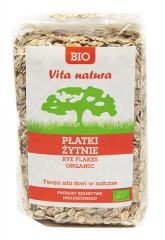 Płatki żytnie bio 