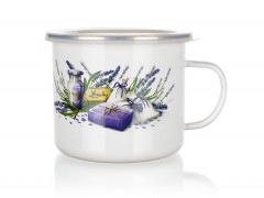 Kubek emaliowany lavender 900ml 