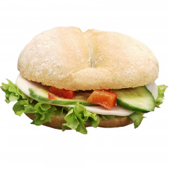 Kanapka z szynką drobiową szt 