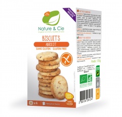 Ciastka morelowe bio bezglutenowe 