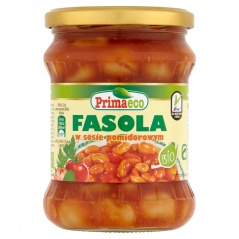 Fasola w sosie pomidorowym bio 