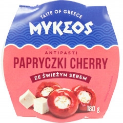 Antipasti Mykeos papryczki cherry z serem 