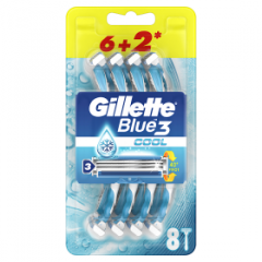 Gillette Blue3 Cool Maszynka jednorazowa z 3 ostrzami x 8