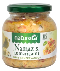 Pasta z ogórków konserwowych natureta 