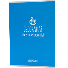 Zeszyt Herlitz przed Geografia  A5 60k kratka z marginesem