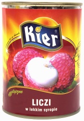 Owoce liczi w syropie 