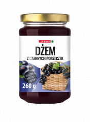 Spar dżem czarna porzeczka o obniżonej zawartości cukru 