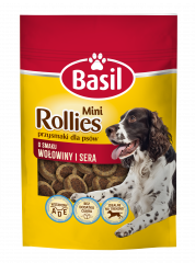 Przysmak dla psa basil paski wołowe 100g 