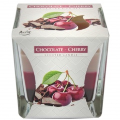 Świeca zapach czekolada wiśnia 