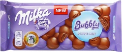 Czekolada milka bubbly alpejska 