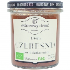 Bio dżem z czereśni bez dodatku cukru 