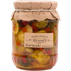 Ogórki Luniak koreczki konserwowe słoik 