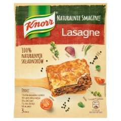 KNORR NATURALNIE SMACZNE LASAGNE 60G