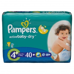 Pieluszki Pampers vpm maxi plus 