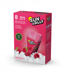 Sun lolly lody wodne do zamrażania w domu malina 480 ml