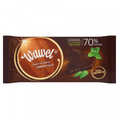 Wawel Czekolada Gorzka 70% z cząstkami miętowymi 100g