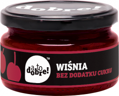 Konfitura a to dobre! z wiśni bez cukru 215g 
