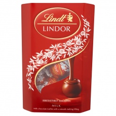 Praliny lindor milk cornet 
