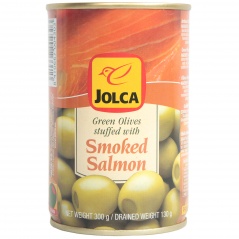 Jolca oliwki zielone z łososiem 