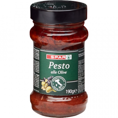 Pesto Spar z oliwkami 