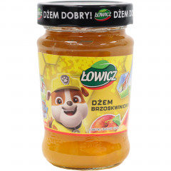 Dżem łowicz brzoskwinia o obniżonej zawartości cukru 