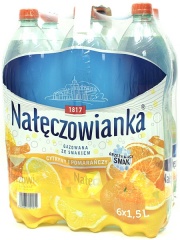 NAPÓJ GAZOWANY CYTRYNA-POMARAŃCZA NAŁĘCZOWIANKA 1,5L