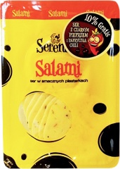 Ser Serenada Salami Pieprz Papryka Chili plastry 