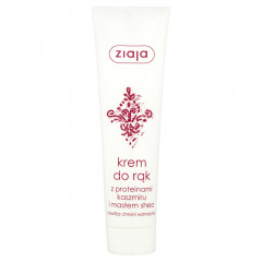 Krem do rąk Ziaja z proteinami kaszmiru i masłem shea 