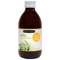 Sok jabłko i kwiat czarnego bzu - premium rosa 