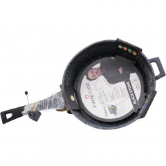 Patelnia głęboka 28cm Black Stone Zwieger