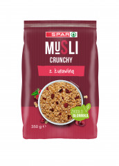 Musli Spar crunchy z żurawiną 